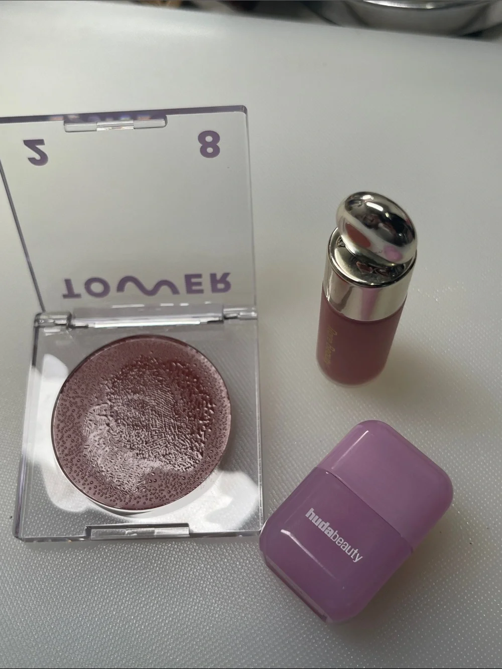 Tower 28 Office Hours F/S Huda Ube Mini and Rare Beauty Hope Mini